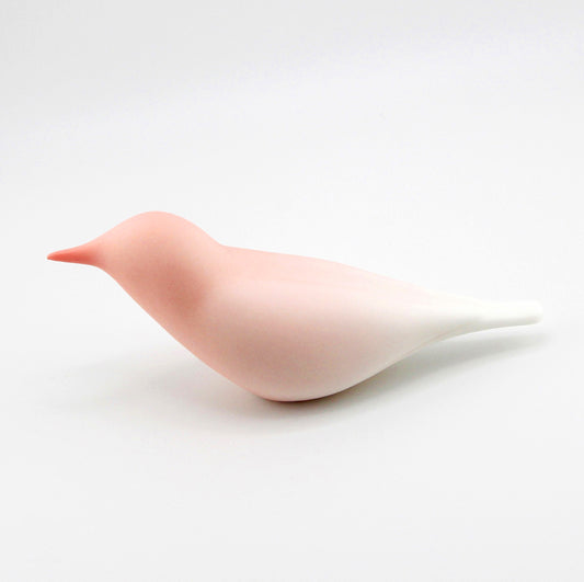 Petal Blush · Porcelain Bird Sculpture