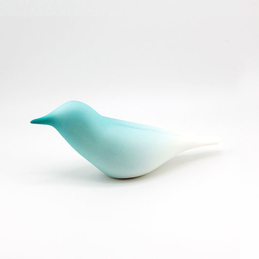Lotus Mist · Porcelain Bird Sculpture
