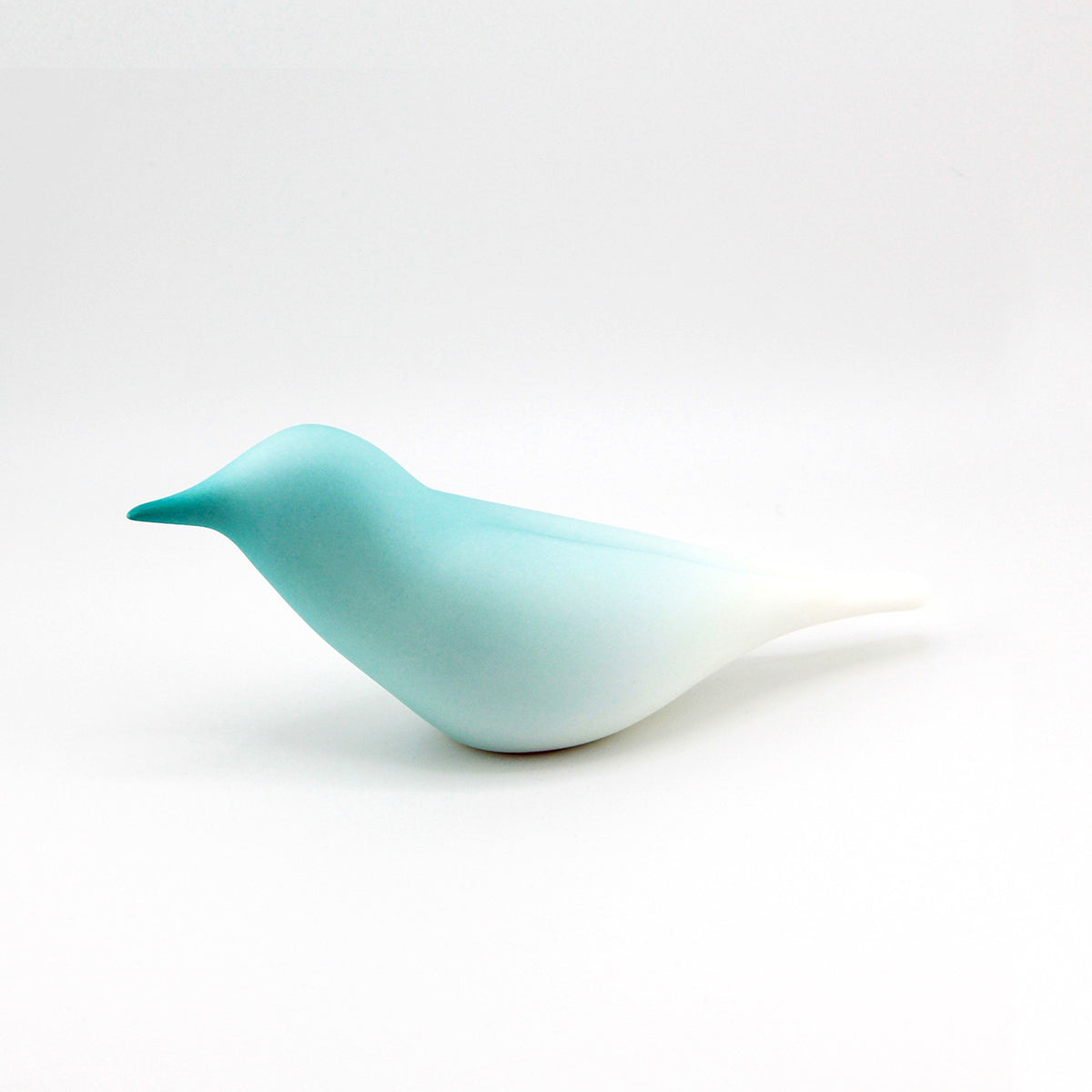 Lotus Mist · Porcelain Bird Sculpture