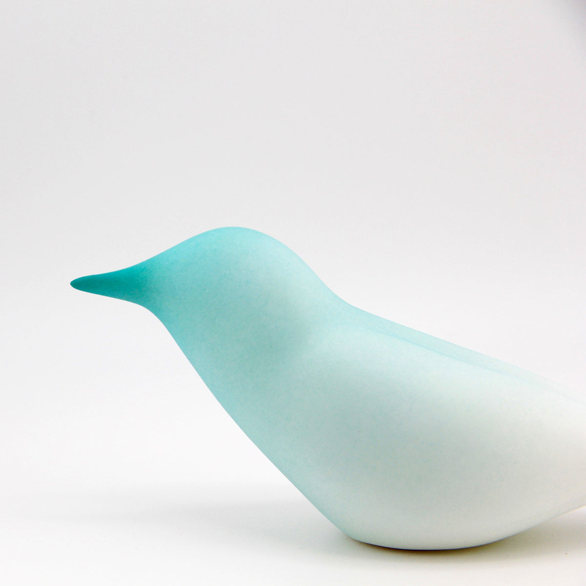 Lotus Mist · Porcelain Bird Sculpture
