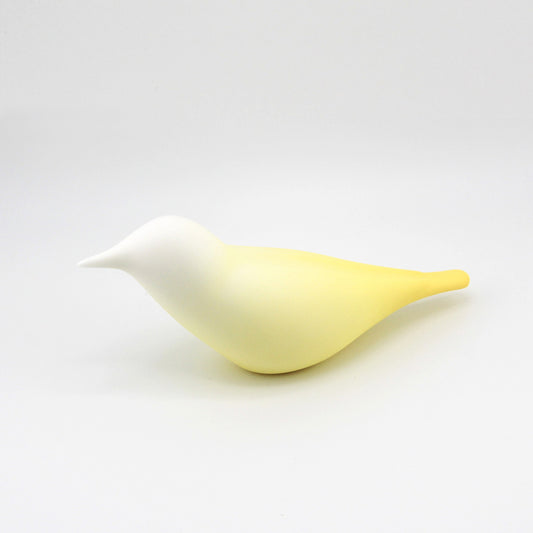 Butter Glow · Porcelain Bird Sculpture